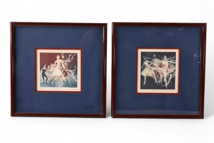 2 G.H. ROTHE LITHOGRAPHS