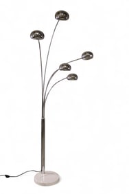 ITALIAN CHROME ARC LAMP