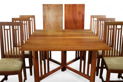 THOMAS MOSER DINING ROOM TABLE & CHAIRS