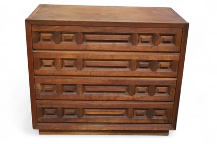 MID CENTURY MODERN CHEST (AS IS)