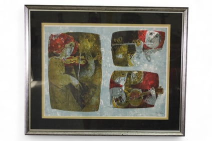ABSTRACT LITHOGRAPH