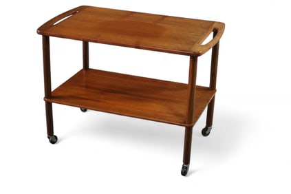 MID CENTURY MODERN BAR CART