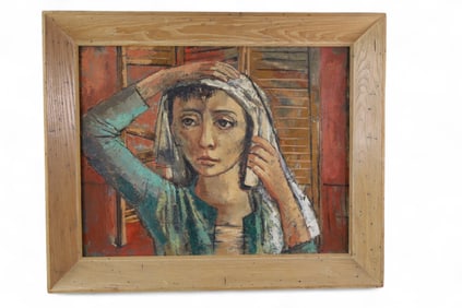 EVELYN BRACKETT PORTRAIT PAINTING