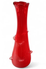 LARGE GLASS VASE
