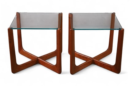 MID CENTURY MODERN END TABLES