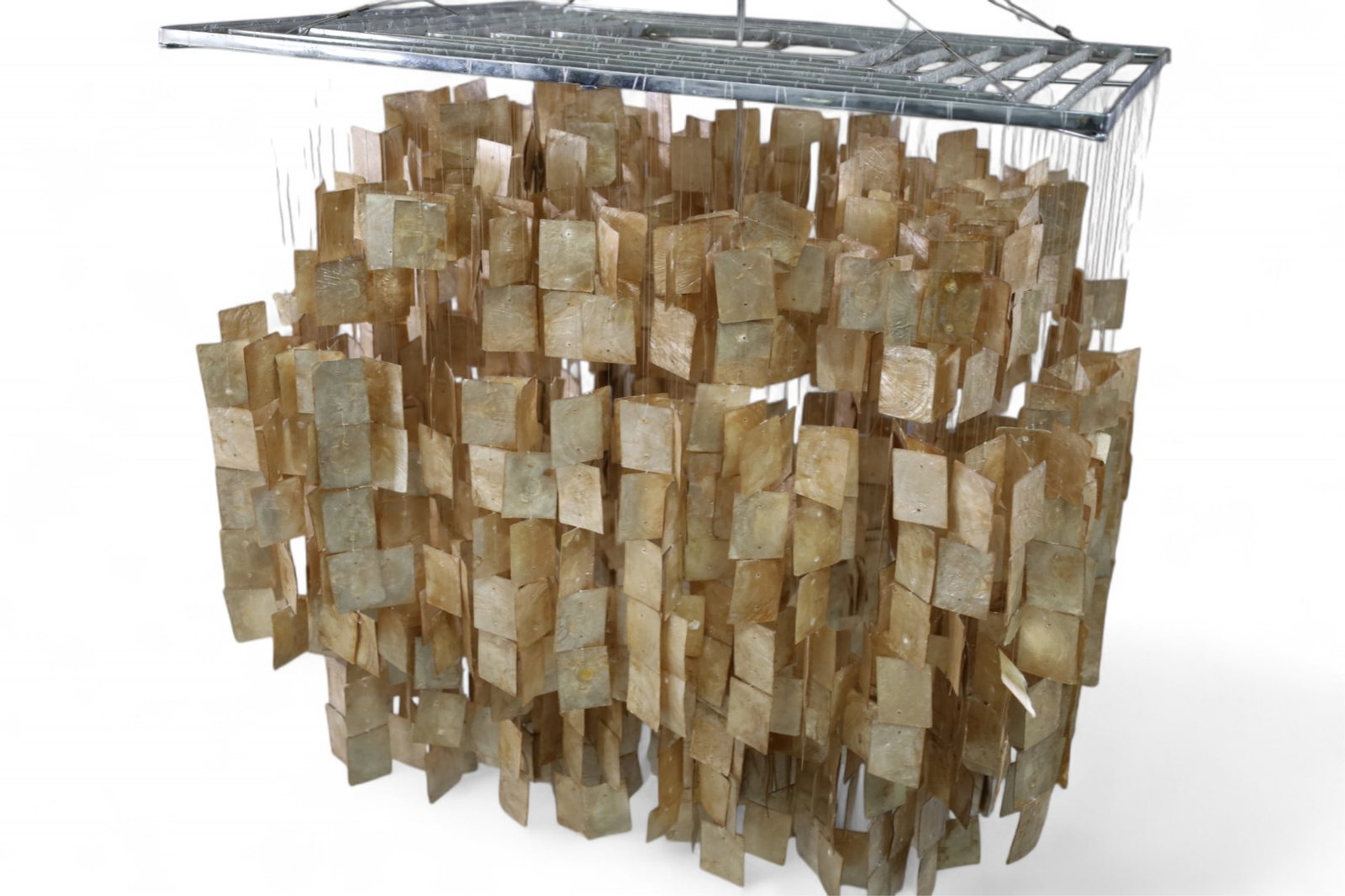 CAPIZ SHELL CHANDELIER (1 of 3)