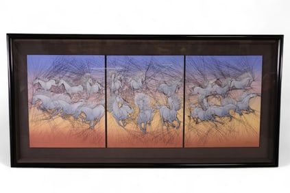 LARGE GUILLAUME AZOULAY SERIGRAPH