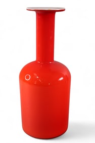KASTRUP HOLMEGAARD GLASS VASE