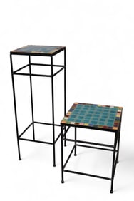 2 PC. TILE TOP TABLE SET