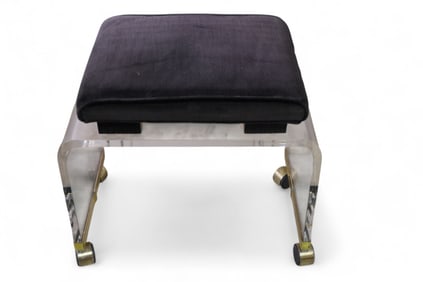 ACRYLIC VANITY STOOL