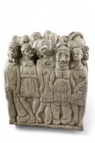 PLASTER FIGURAL GROUPING