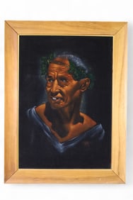 HAWAIIAN PAINTING ON VELVET