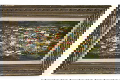 MID CENTURY ABSTRACT PAINTING