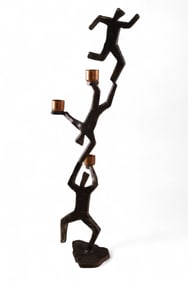 MCM CANDLEHOLDER SCULPTURE