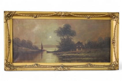 NOCTURNAL OIL PAINTING