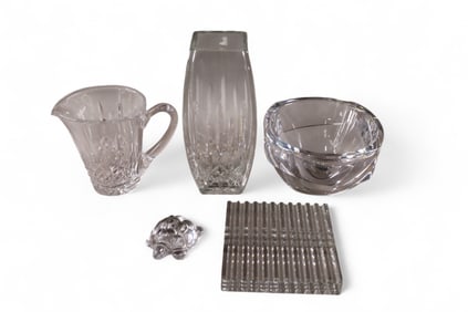 5 PIECES OF CRYSTAL