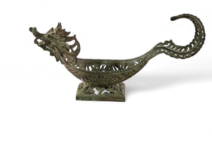 BRONZE DRAGON TRAY