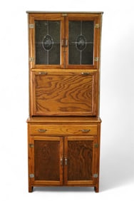 OAK HOOSIER CABINET