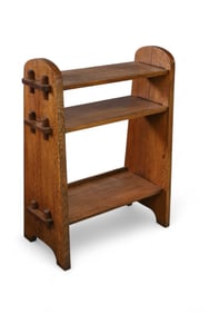 OAK BOOK SHELF