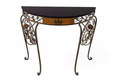 IRON CONSOLE TABLE