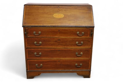 19TH CENTURY DROP FRONT DESK