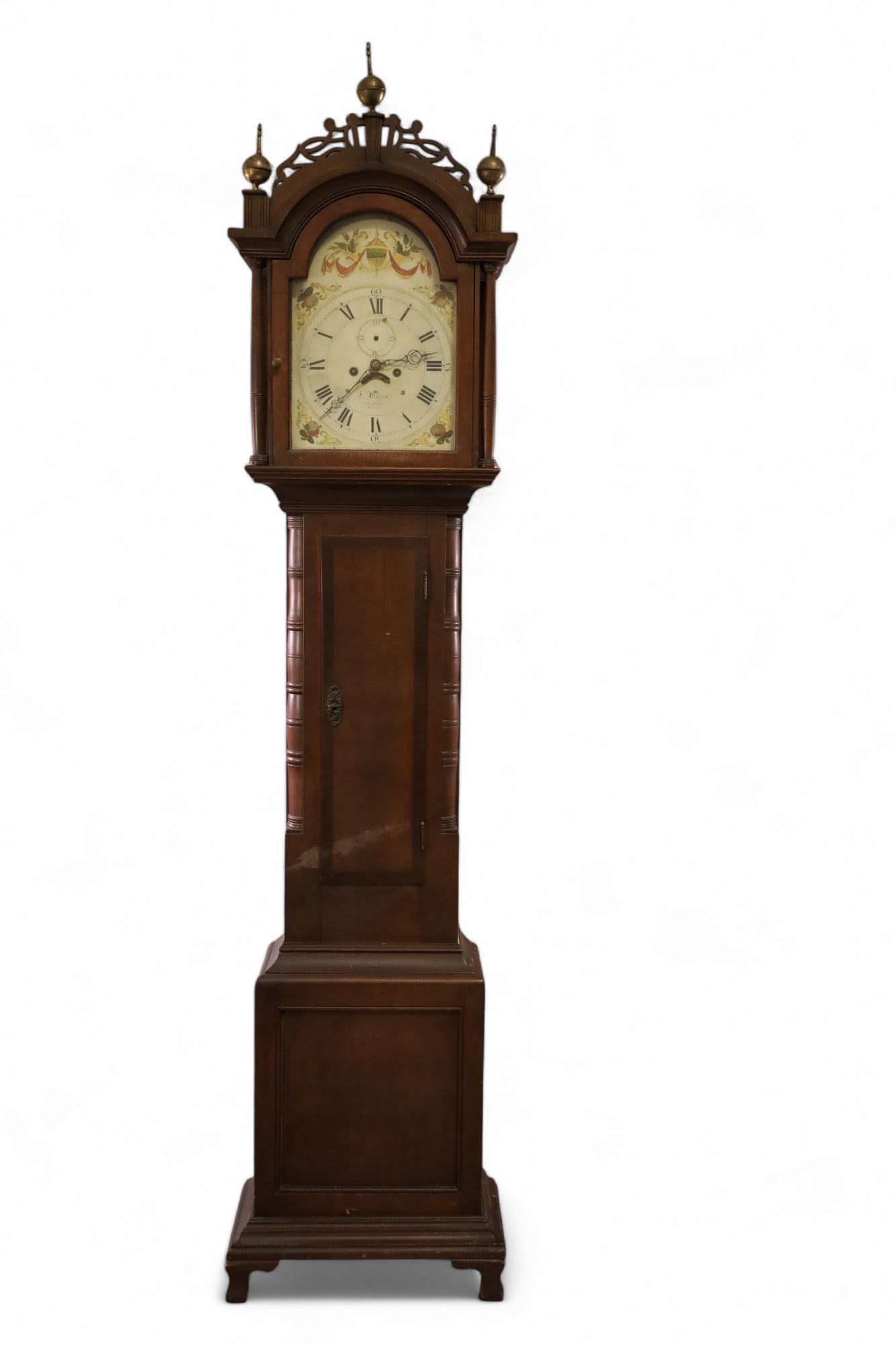 19TH CENTURY GRANDFATHER CLOCK (1 of 4)