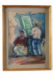 JACQUES ZUCKER OIL PAINTING