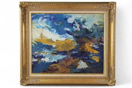 ABSTRACT OIL PAINTING