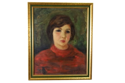 JACQUES ZUCKER PORTRAIT PAINTING