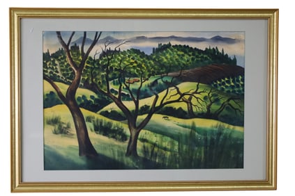 CALIFORNIA WATERCOLOR