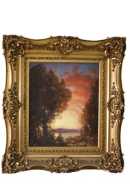 HENRY JOSEPH BREUER OIL PAINTING