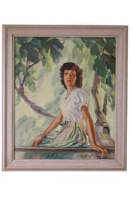 CARL SCHMIDT PORTRAIT PAINTING