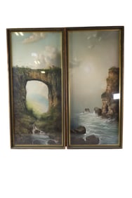 PAIR OF GEORGE DOUGLAS BREWERTON PAINTINGS