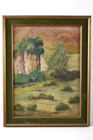DESERT LANDSCAPE PAINTING