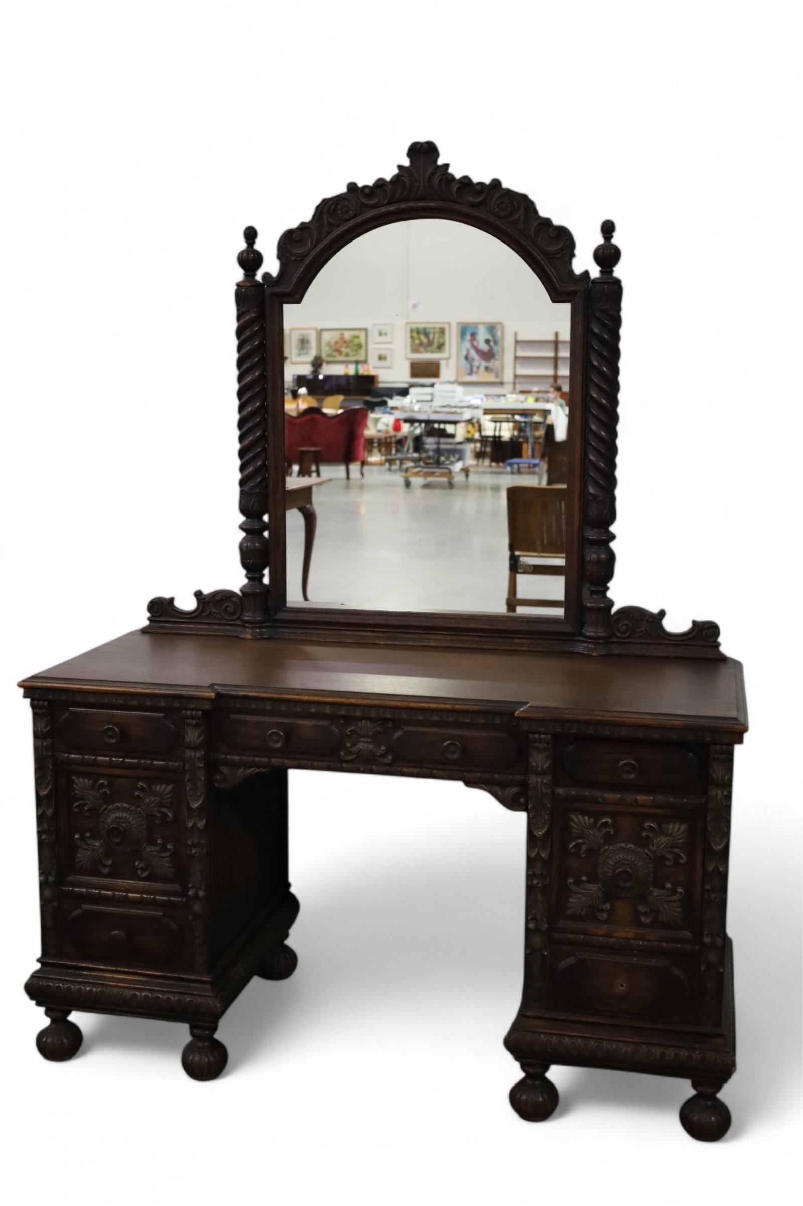 1930'S SPANISH STYLE VANITY (1 of 3)