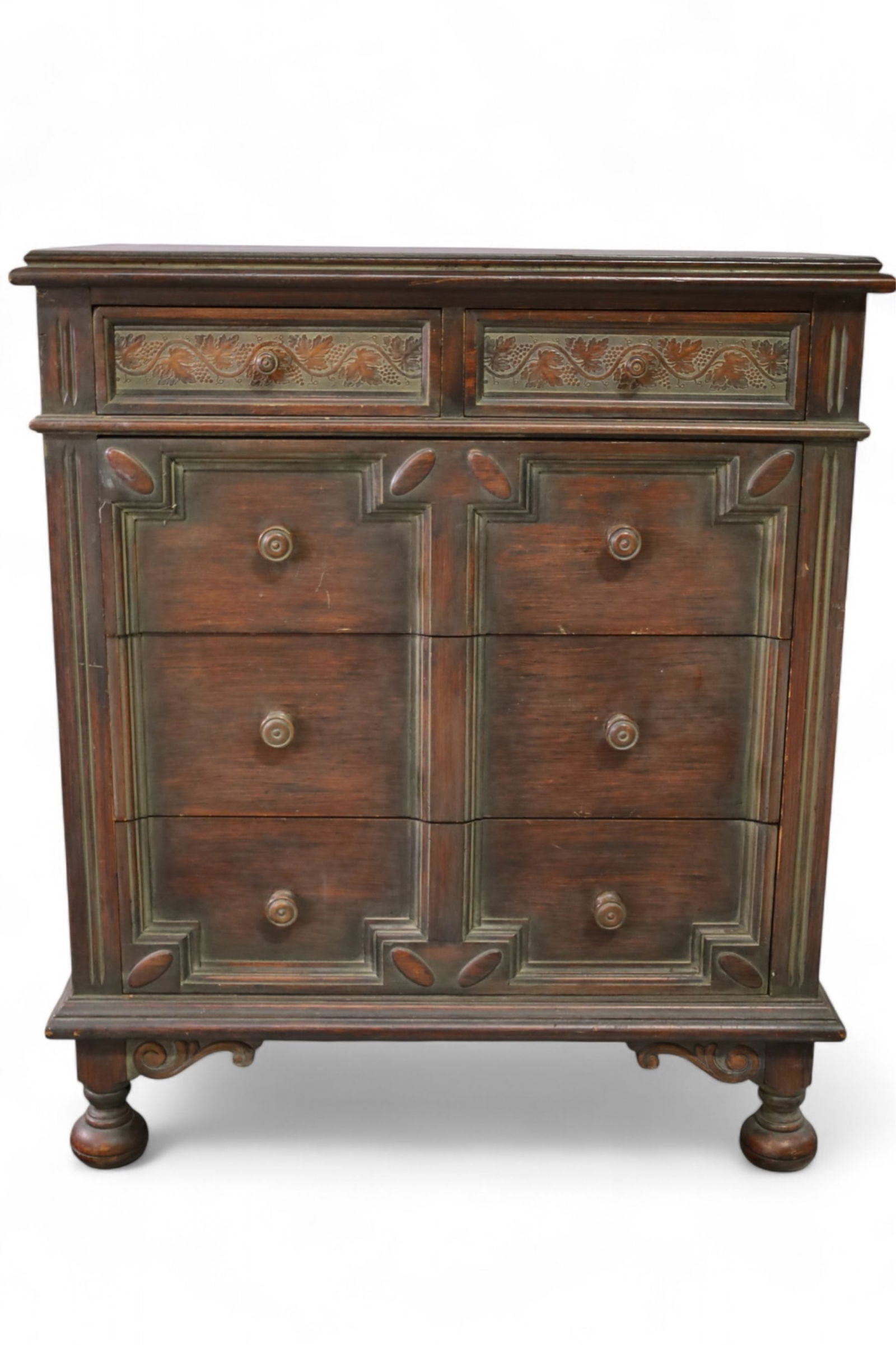 1930'S SPANISH STYLE HIGHBOY (1 of 3)