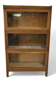 3 LAWYER'S STACKING BOOKCASE