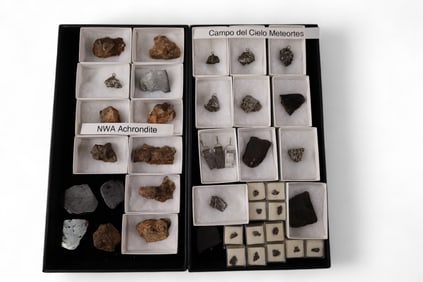 COLLECTION OF METEORITES