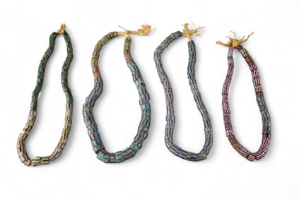 4 NATIVE AMERICAN TRADE BEADS
