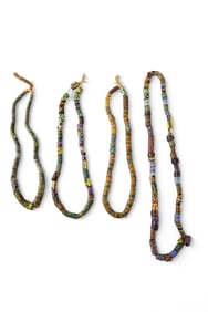 4 NATIVE AMERICAN TRADE BEADS