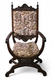 TALL BACK PARLOR CHAIR
