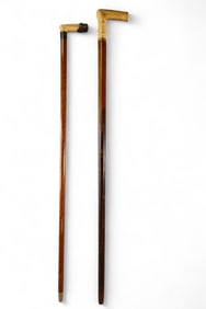 2 WALKING STICKS