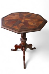 INLAID SIDE TABLE
