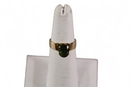 14K GOLD & SAPPHIRE RING