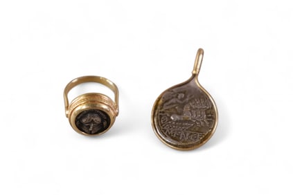 2 PIECES OF ROMAN JEWELRY