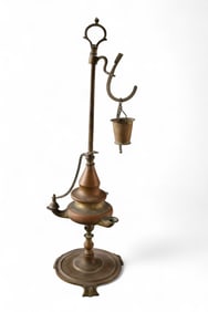 FLORETINE WHALE OIL LAMP
