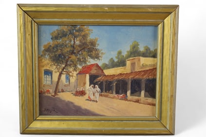 BORIS MAJOR OIL PAINTING