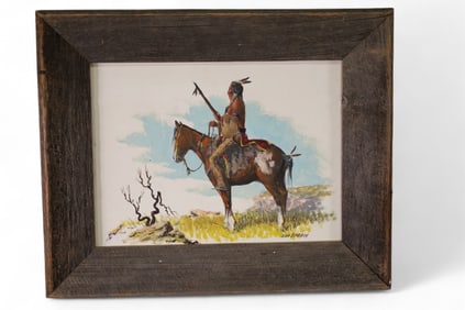 BUD BREEN OIL PAINTING