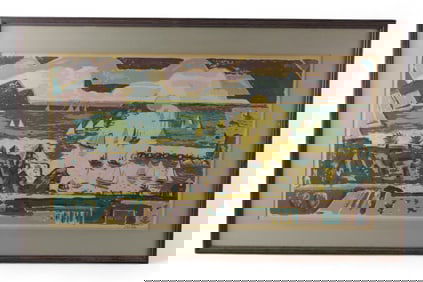 PHIL DYKE FRAMED PRINT