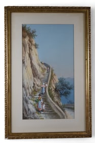 A. COPPOLA GOUACHE ON PAPER